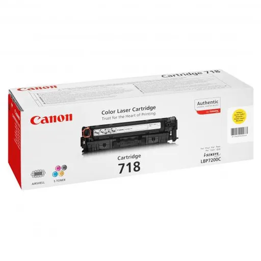 CANON CRG718 Y - originální