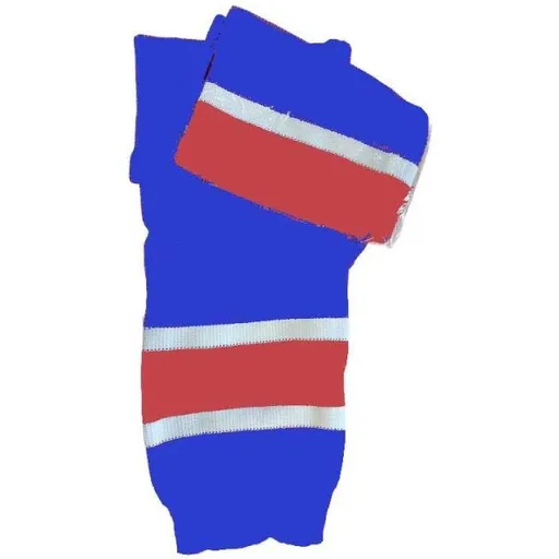 HEJDUK STULPNY SR Stulpny na lední hokej, modrá, velikost