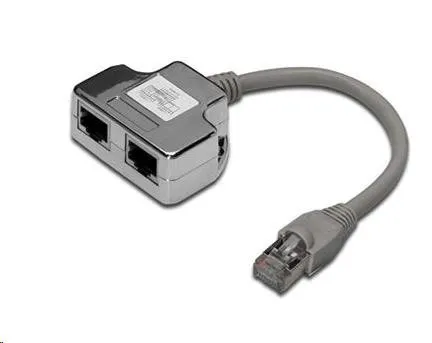 PREMIUMCORD RJ45 distributor (1 port ISDN + 1 port RJ45 10/100Base T)