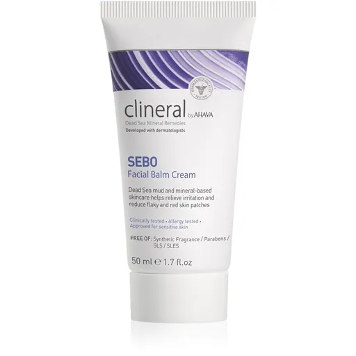 AHAVA Clineral SEBO výživný zklidňující pleťový krém s hydratačním účinkem 50 ml