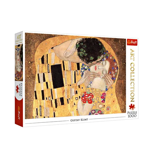 Umělecké puzzle Polibek Gustav Klimt
