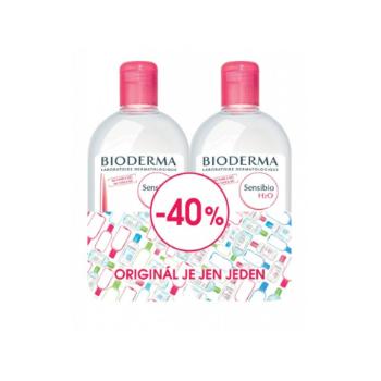 Bioderma Sensibio H2O Festival pleťová voda na citlivú pleť 2 x 500 ml darčeková sada