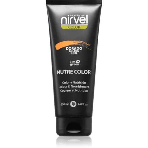 Nirvel Nutre Color vyživující tónovací maska na vlasy odstín Dorado 200 ml