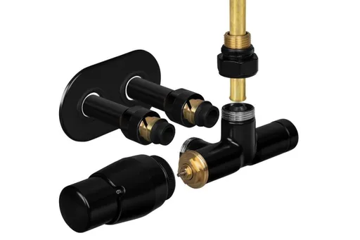 HOPA SINGLE-SET, jednobodový ventil (Z7) Barva Černá , Varianta Pravá RDSINGLESETRB