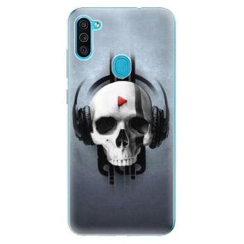 Odolné silikonové pouzdro iSaprio - Skeleton M - Samsung Galaxy M11