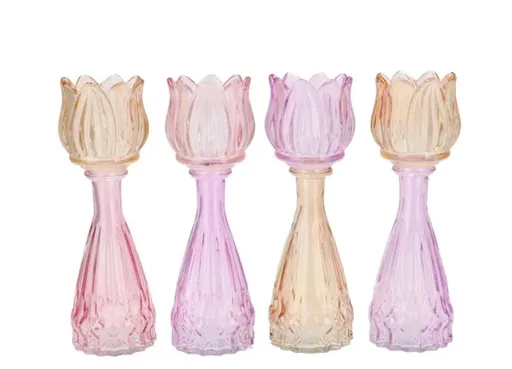 Růžová keramická váza Luna Tube Pink - Ø 24*24 cm daan kromhout