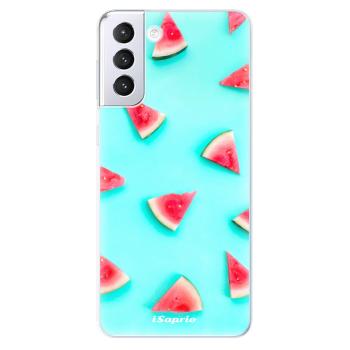 Odolné silikonové pouzdro iSaprio - Melon Patern 10 - Samsung Galaxy S21+