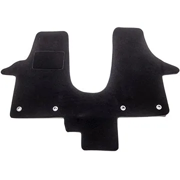 ACI textilní koberce pro VW TRANSPORTER 03-09  černé (pro kulaté příchytky) (2 sedadla, 1 ks) (5896X62)