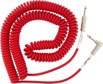 Fender Original Series 30' Coil Cable Fiesta Red