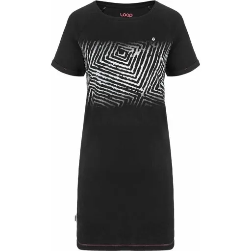 LOAP BAKRASA Dámské šaty, černá, velikost