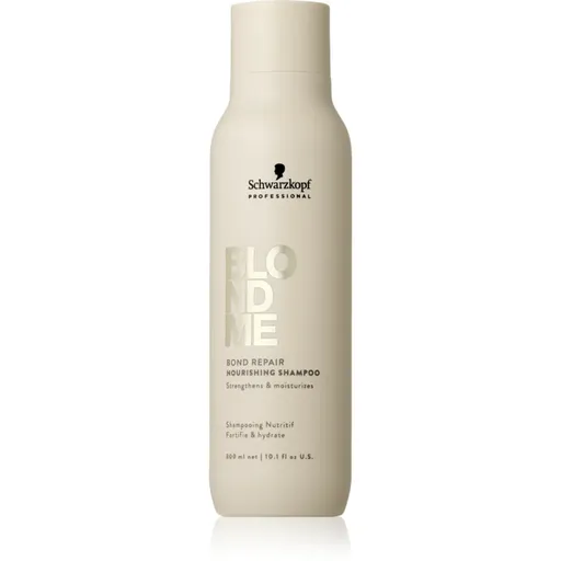 Schwarzkopf Professional Blondme Bond Repair Nourishing Shampoo intenzivně vyživující šampon pro blond vlasy 300 ml