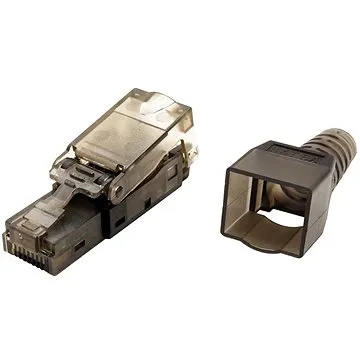 OEM Konektor RJ45 kat. 6a nestíněný, montáž bez nástrojů (26.99.0372)