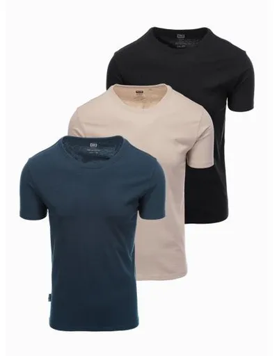 Pánské hladké tričko - mix 3-pack Z29