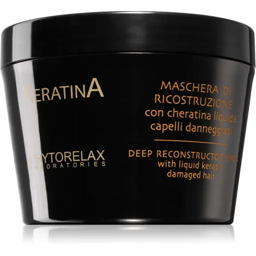 Phytorelax Laboratories Keratina keratinová maska pro ošetření poškozených vlasů 250 ml