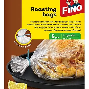 FINO Sáčky na pečení 5 ks "xxl velikost" 35 × 43cm (5201314961109)