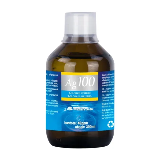 Pharma Activ Koloidní stříbro Ag100 40ppm 300 ml