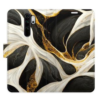 Flipové pouzdro iSaprio - BlackGold Marble - Xiaomi Redmi Note 8 Pro