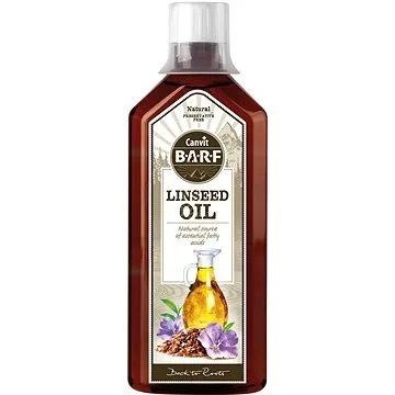 Canvit BARF Linseed Oil 0,5 l (8595602530649)