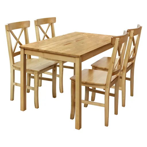 Stůl + 4 židle 8845A antik