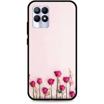 TopQ Kryt Realme 8i silikon Roses 69898 (Sun-69898)