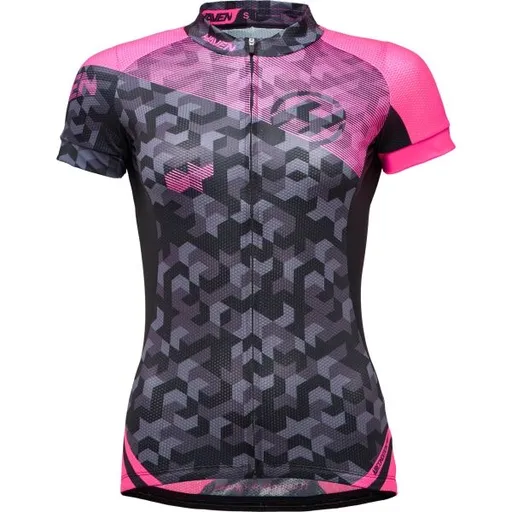 HAVEN SINGLETRAIL WOMEN Dámský cyklistický dres, černá, velikost