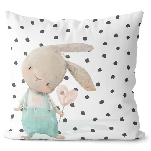 Polštářek Králíček (Velikost: 40 x 40 cm)