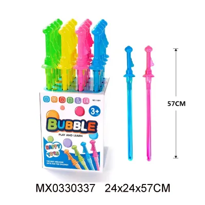 Bublifuk ve tvaru meče 140ml - zelený