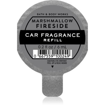 Bath & Body Works Marshmallow Fireside vůně do auta náhradní náplň 6 ml