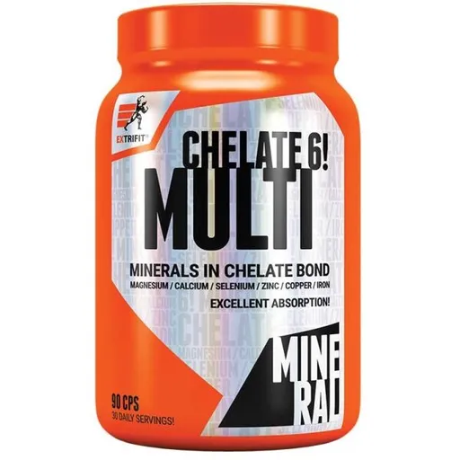 EXTRIFIT MULTI MINERAL CHELATE 6! Vitamíny, , velikost