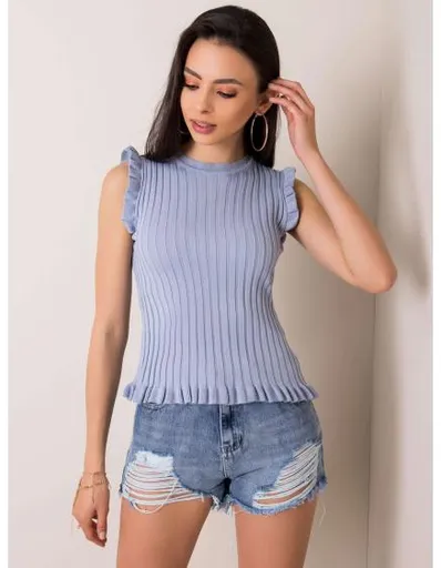 Dámská halenka Penny RUE PARIS modrá