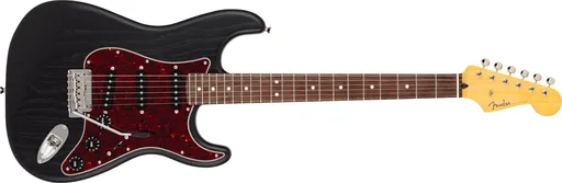 Fender MIJ LE Raw Ash Stratocaster BLK