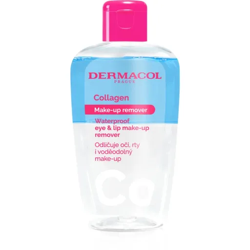 Dermacol Collagen dvoufázový odličovač voděodolného make-upu na oči a rty 150 ml