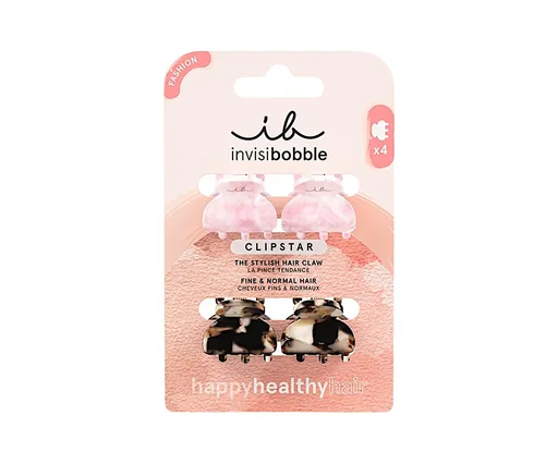 Invisibobble Skřipec do vlasů Clipstar Petit Four New 4 ks