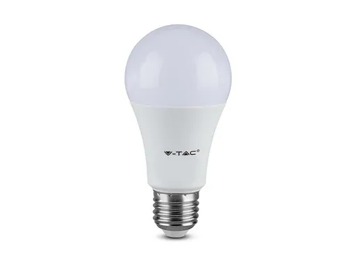 Žárovka LED E27 8,5W A60 bílá teplá V-TAC VT-2099