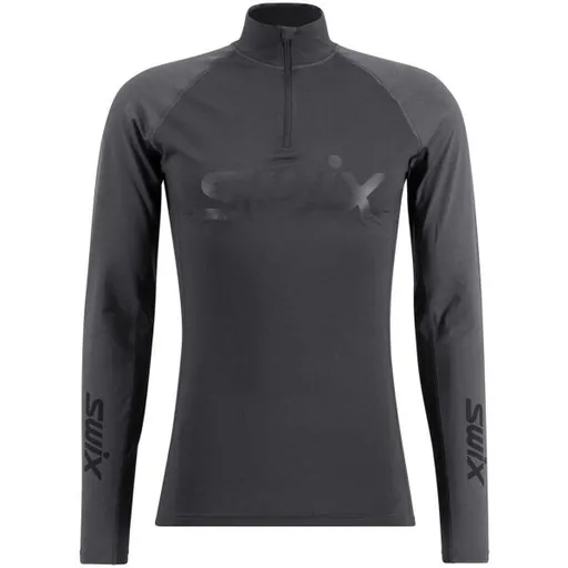 Swix RACEX DRY Pánské funkční triko s dlouhým rukávem, černá, velikost