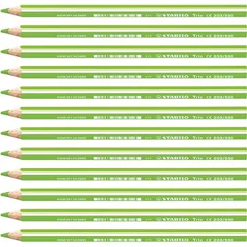 STABILO Trio silná - 12 ks balení - žlutozelená (4006381344074)