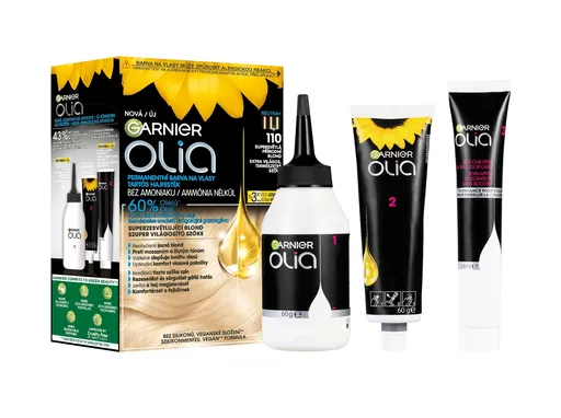 Garnier Olia 110 Supersvětlá přírodní blond permanentní barva na vlasy