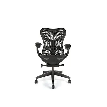 HERMAN MILLER Mirra s opěrkou TriFlex, pro tvrdé podlahy - černá (MRF123AWAP AJ G1 BB G1 BK 1A70)