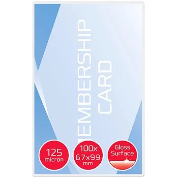 GBC na jmenovky 67x99 mm/250 lesklé - balení 100 ks (3743177)