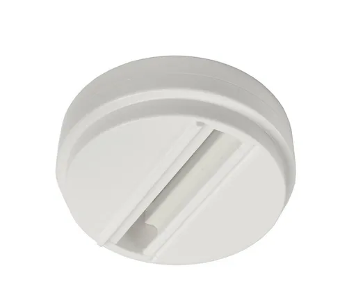 Light Impressions Deko-Light kolejnicový systém 3-fázový 230V D Line přisazený adaptér pro svítidla 220-240V AC/50-60Hz bílá RAL 9016  710045