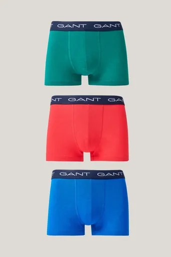 SPODNÍ PRÁDLO GANT TRUNK 3-PACK LAPIS BLUE