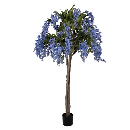 Béžová skleněná ozdoba špičatá baňka s duhovým leskem - Ø 10*10 cm Clayre & Eef