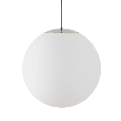 OSMONT ADR62134 ADRIA P5 HP závěsné skleněné svítidlo nerez leštěná / bílá IP40 3000 K 65W LED