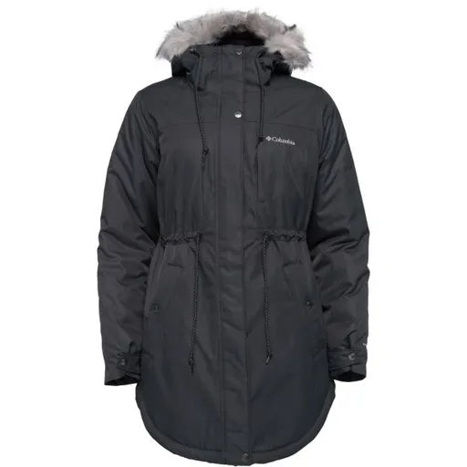 Columbia SUTTLE MOUNTAIN MID Dámská parka, černá, velikost
