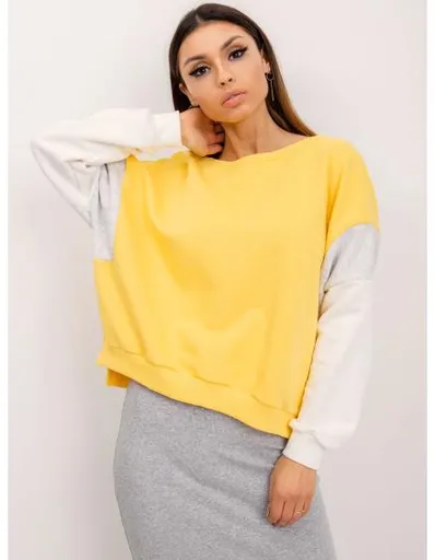 Dámská mikina Mona RUE PARIS Žlutá