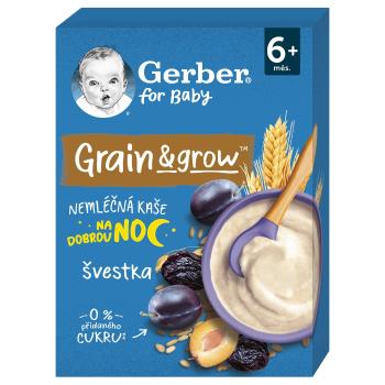 Gerber Nemléčná kaše pšenično-ovesná švestka 200 g