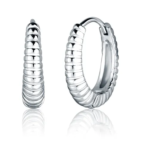 JVD Slušivé stříbrné kruhy SVLE2405XK20000