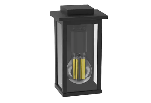 Philips Mirth venkovní nástěnné svítidlo E27 max. 25W bez zdroje IP44, černé