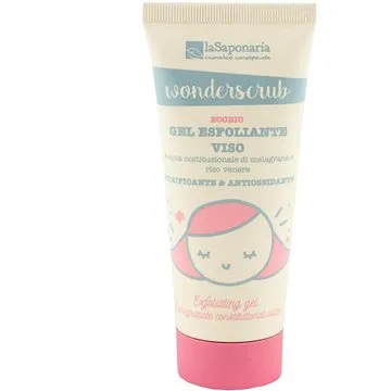 LASAPONARIA Peelingový gel na obličej WonderScrub BIO 100 ml (8054615472174)