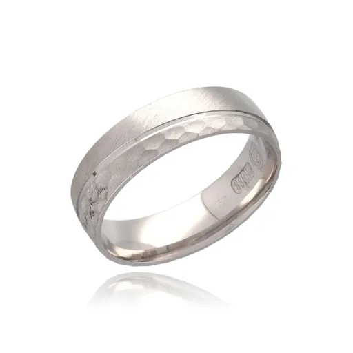 MOISS Snubní stříbrný prsten RL000063-P 72 mm